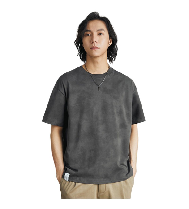 2024 Cotone Sciolto T-Shirt Girocollo Tempo Libero Nostalgie Uomini - AG8622