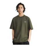 2024 Ricamate T-Shirt Sciolto Tempo Libero Girocollo Uomini - ZW0505