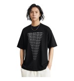 2024 Stampate T-Shirt Tempo Libero Sciolto Girocollo Moda Uomini - FT623