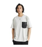 2024 Retro T-Shirt Sciolto Tempo Libero Girocollo Moda Uomini - XB7155