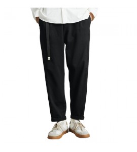 2024 Cotone Dritto Pantaloni Casual Sciolto Uomini - XG8861
