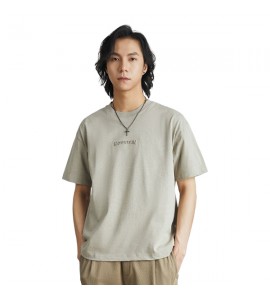 2024 Stampate Sciolto T-Shirt Girocollo Cotone Uomini - SD6357