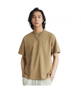 2024 Ricamate T-Shirt Sciolto Girocollo Cotone Tempo Libero Uomini - SD6359