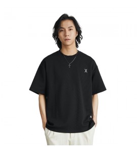 2024 Cotone Ricamate T-Shirt Sciolto Girocollo Tempo Libero Uomini - SC41000