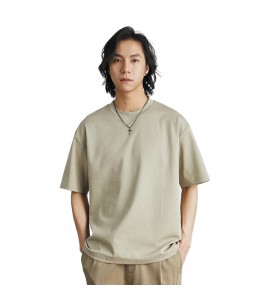 2024 Seta di Ghiaccio T-Shirt Girocollo Sottile e Leggero Uomini - SA666