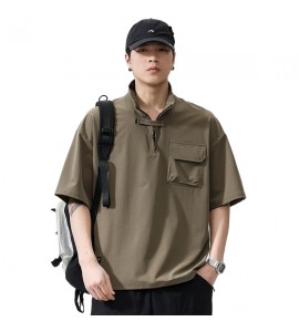 2024 Tempo Libero Sciolto T-Shirt Senso Progettuale Uomini - XZ2641