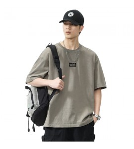 2024 Stampate T-Shirt Girocollo Sciolto Tempo Libero Uomini - XZ2635