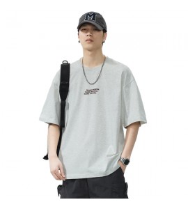 2024 Stampate T-Shirt Girocollo Tempo Libero Sciolto Uomini - XZ6223