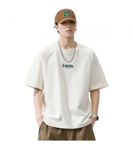 2024 Cotone T-Shirt Girocollo Stampate Sciolto Uomini - XZ6238