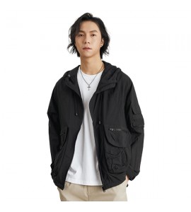 2024 Moda Sciolto Giacche Sottile e Leggero Con Cappuccio Uomini - HG2631