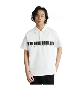 2024 Con Colletto Risvoltato Polo Stampate Sciolto Tempo Libero Uomini - SA701