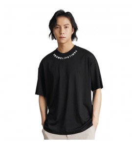 2024 Ricamate T-Shirt Seta di Ghiaccio Girocollo Sciolto Uomini - ADM8903