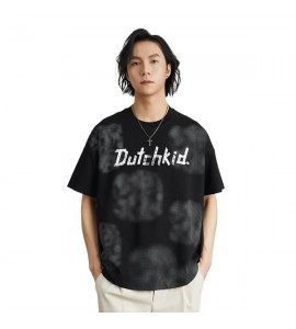 2024 Retro T-Shirt Senso di Lusso Girocollo Sciolto Tempo Libero Uomini - BJ8871