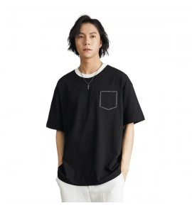 2024 Girocollo Tempo Libero T-Shirt Cotone Sciolto Uomini - SD6335