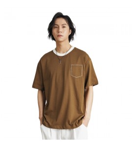 2024 Girocollo Tempo Libero T-Shirt Cotone Sciolto Uomini - SD6335