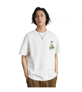 2024 Ricamate Stampate T-Shirt Tempo Libero Sciolto Girocollo Uomini - BL6989