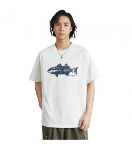 2024 Stampate T-Shirt Tempo Libero Sciolto Moda Girocollo Uomini - ZW0511