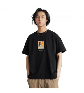 2024 Tempo Libero T-Shirt Sciolto Stampate Uomini - MS5009