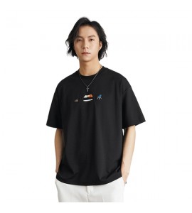 2024 Girocollo T-Shirt Ricamate Tempo Libero Sciolto Uomini - AG8638