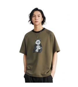 2024 Stampate T-Shirt Girocollo Sciolto Tempo Libero Uomini - ZW0527