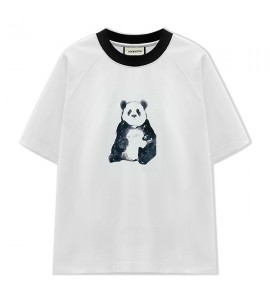 2024 Stampate T-Shirt Girocollo Sciolto Tempo Libero Uomini - ZW0527