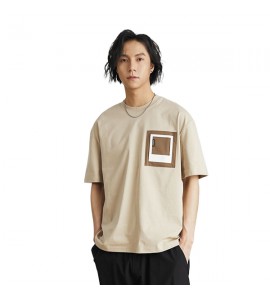 2024 Cotone Sciolto T-Shirt Girocollo Tempo Libero Uomini - AG8622