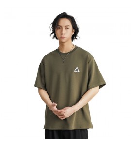 2024 Retro T-Shirt Ricamate Girocollo Sciolto Tempo Libero Uomini - ZW0503