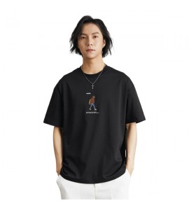 2024 Girocollo T-Shirt Ricamate Sciolto Tempo Libero Uomini - SD6381