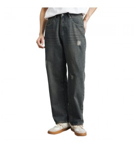 2024 Sciolto Dritto Jeans Tempo Libero Moda Uomini - NDP6026