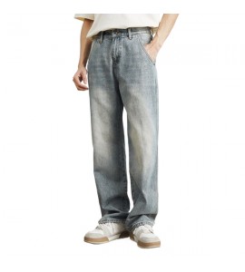 2024 Retro Jeans Sciolto Dritto Tempo Libero Uomini - LD5005