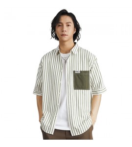 2024 A Righe Camicie Sottile e Leggero Sciolto Tempo Libero Uomini - M2452