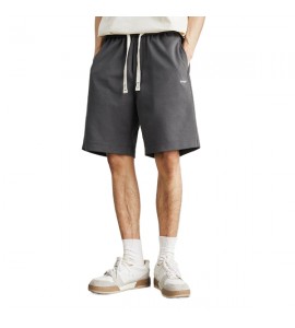 2024 Semplice Ricamate Short Tempo Libero Sciolto Dritto Uomini - NDP6015