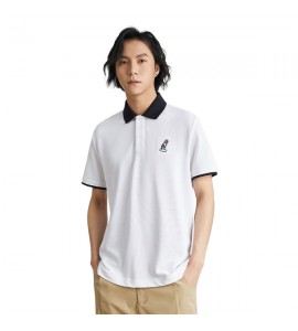 2024 Ricamate Polo Con Colletto Risvoltato Tempo Libero Uomini - XB7215