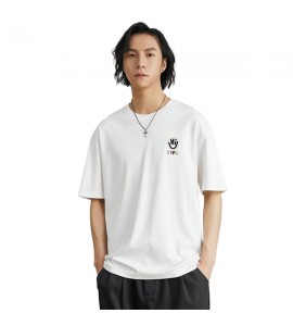 2024 Sottile e Leggero T-Shirt Stampate Girocollo Sciolto Uomini - SJD9908