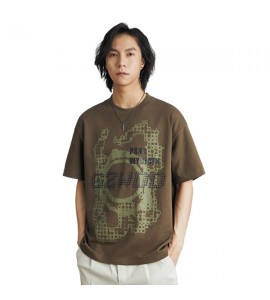 2024 Stampate Sciolto T-Shirt Uomini - XB7109