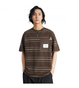 2024 A Righe T-Shirt Sciolto Tempo Libero Moda Uomini - NX7076