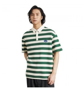 2024 A Righe Polo Sciolto Con Colletto Risvoltato Cotone Uomini - ZW7082