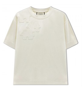 2024 Ricamate T-Shirt Sciolto Tempo Libero Girocollo Uomini - ZW0520