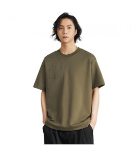 2024 Ricamate T-Shirt Sciolto Tempo Libero Girocollo Uomini - ZW0520