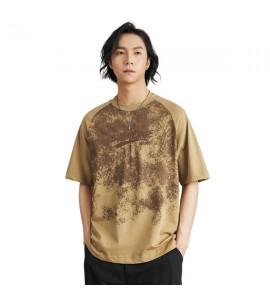 2024 Girocollo T-Shirt Sciolto Ricamate Cotone Tempo Libero Uomini - XB7118