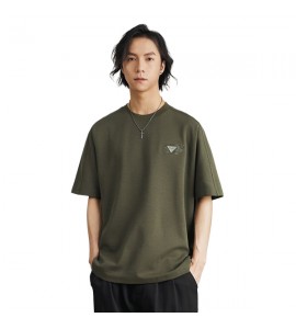 2024 Ricamate T-Shirt Sciolto Tempo Libero Girocollo Uomini - ZW0505