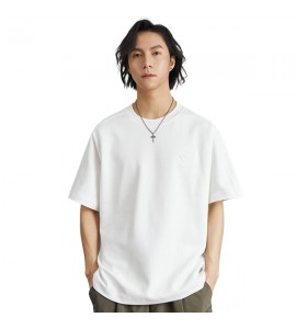 2024 Ricamate T-Shirt Sciolto Tempo Libero Girocollo Uomini - ZW0505