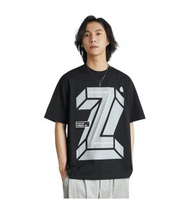 2024 Sciolto T-Shirt Tempo Libero Stampate Girocollo - XB7107