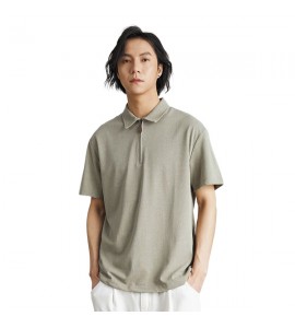 2024 Con Colletto Risvoltato Polo Sciolto Tempo Libero Sottile e Leggero Uomini - SE96006