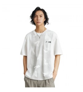 2024 Moda T-Shirt Sciolto Senso Progettuale Girocollo Tempo Libero Uomini - XB7161