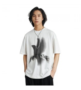 2024 Tempo Libero Sciolto Stampat T-Shirt Girocollo Sciolto - XB7100