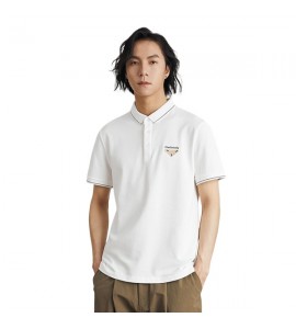 2024 Tempo Libero Con Colletto Risvoltato Polo Semplice Sciolto Uomini - ZJC9809