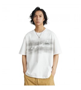 2024 Stampate T-Shirt Sciolto Ricamo Sottile e Leggero Uomini - XB7162