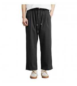 2024 Seta di Ghiaccio Pantaloni Casual Sottile e Leggero Sciolto Uomini - ZW0913