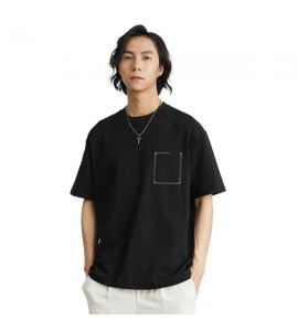 2024 Cotone T-Shirt Girocollo Sciolto Moda Tempo Libero Uomini - FT618